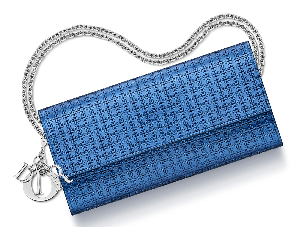 Christian-Dior-Lady-Dior-Croisiere-Wallet-Blue